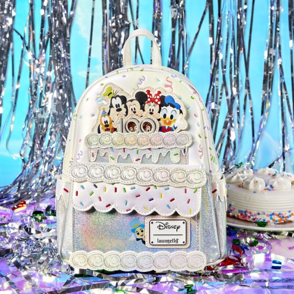 MINI BACKPACK Disney100 Anniversary Celebration Cake - DISNEY LOUNGEFLY