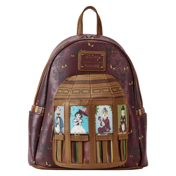 MINI BACKPACK Haunted Mansion Stretching Room Portraits - DISNEY LOUNGEFLY