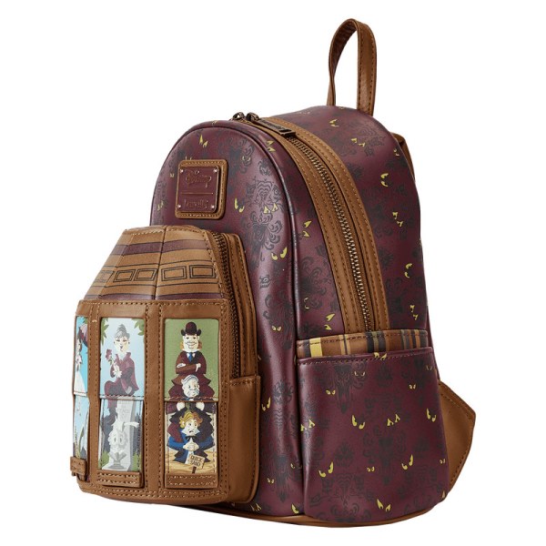MINI BACKPACK Haunted Mansion Stretching Room Portraits - DISNEY LOUNGEFLY