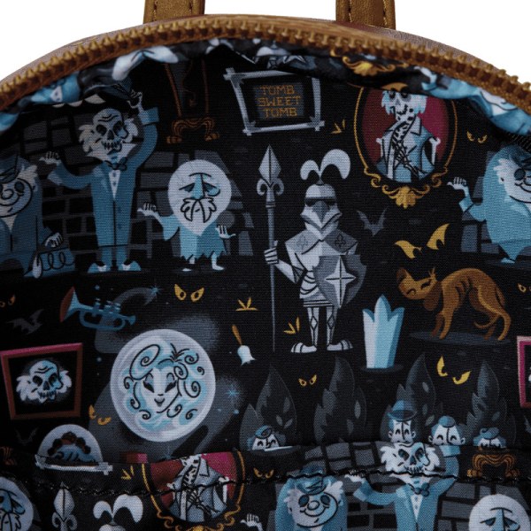 MINI BACKPACK Haunted Mansion Stretching Room Portraits - DISNEY LOUNGEFLY