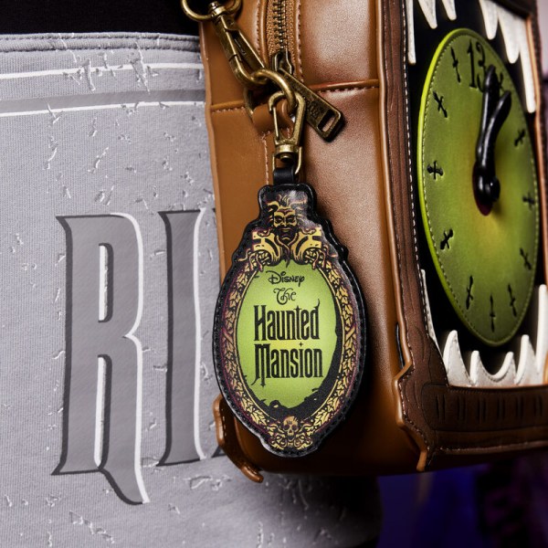 SHOULDER BAG Haunted Mansion Grandfather Clock - DISNEY LOUNGEFLY