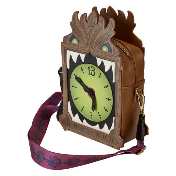 SHOULDER BAG Haunted Mansion Grandfather Clock - DISNEY LOUNGEFLY