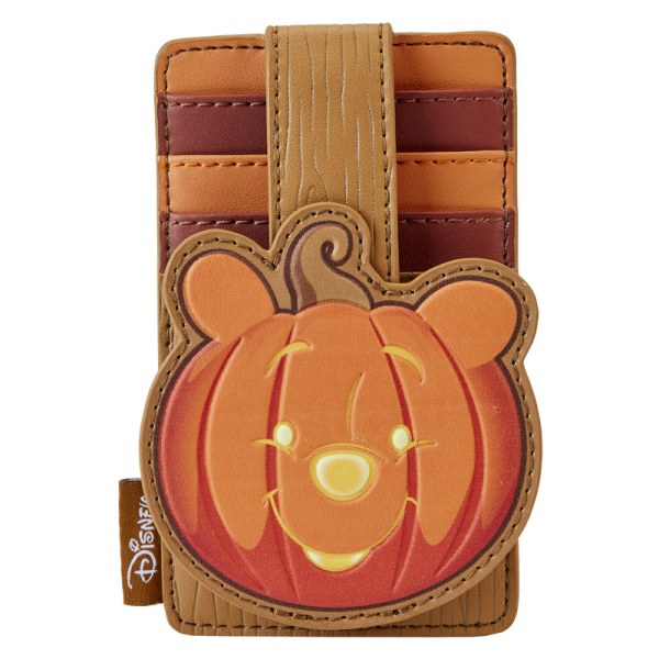 WINNIE PUMPKIN Card Holder - DISNEY LOUNGEFLY