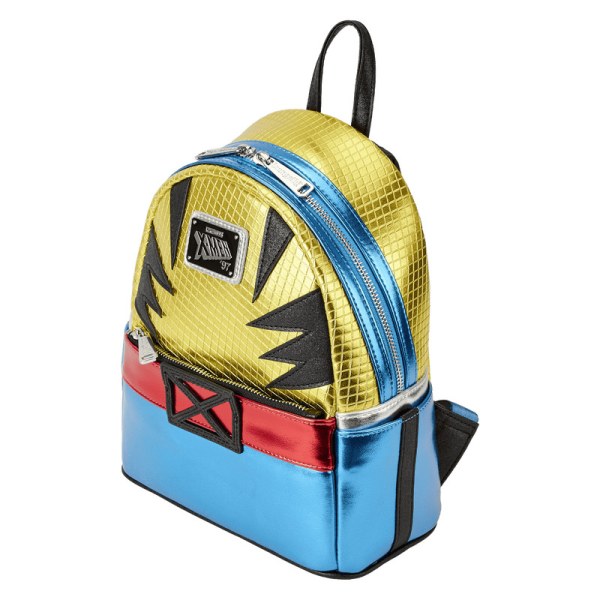MINI BACKPACK Marvel Metallic X-Men Wolverine - MARVEL LOUNGEFLY