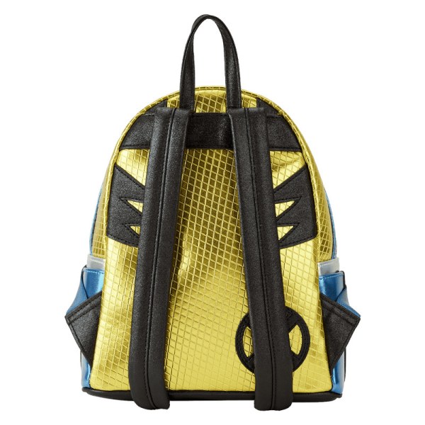 MINI BACKPACK Marvel Metallic X-Men Wolverine - MARVEL LOUNGEFLY