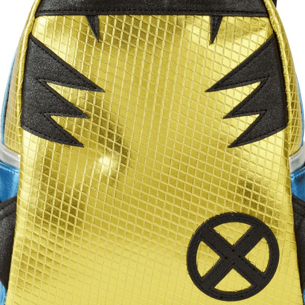 MINI BACKPACK Marvel Metallic X-Men Wolverine - MARVEL LOUNGEFLY