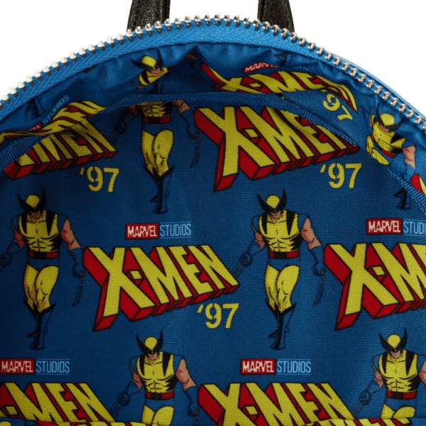 MINI BACKPACK Marvel Metallic X-Men Wolverine - MARVEL LOUNGEFLY