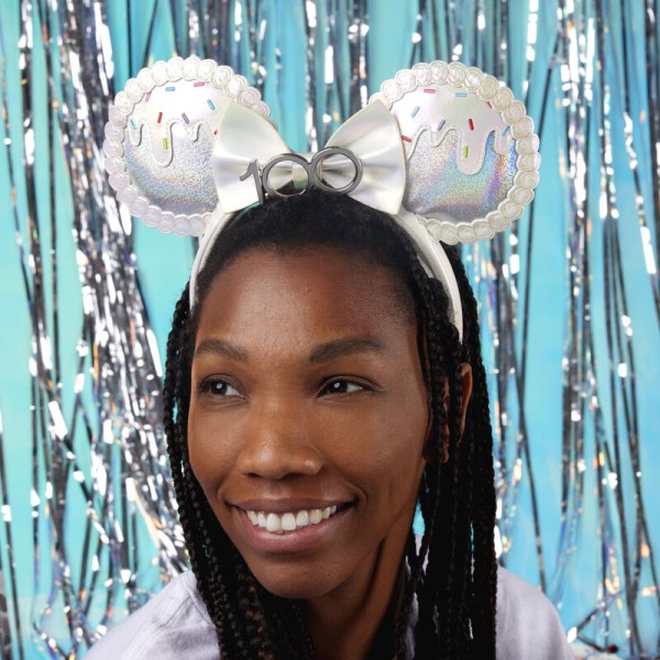 MINNIE CELEBRATION 100TH ANNIVERSARY HEADBAND - DISNEY LOUNGEFLY
