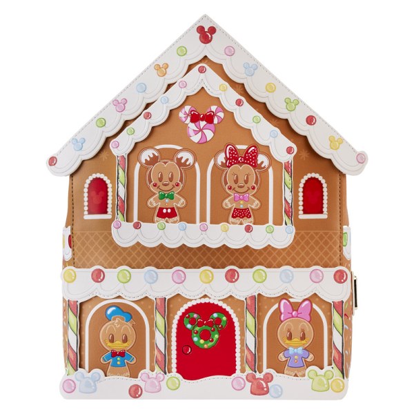 MINI BACKPACK Mickey and Friends Gingerbread House - DISNEY LOUNGEFLY