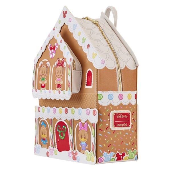 MINI BACKPACK Mickey and Friends Gingerbread House - DISNEY LOUNGEFLY