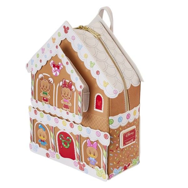 MINI BACKPACK Mickey and Friends Gingerbread House - DISNEY LOUNGEFLY