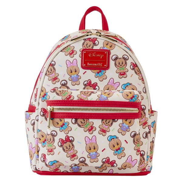 MINI BACKPACK Mickey and his gingerbread friends with headband - DISNEY LOUNGEFLY