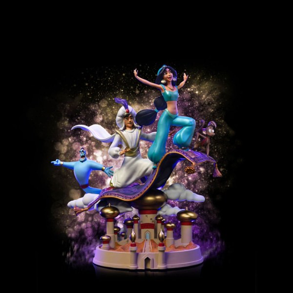 Aladdin and Jasmine Deluxe Art Scale - Disney