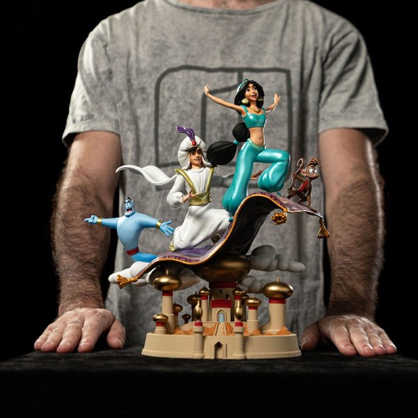 Aladdin and Jasmine Deluxe Art Scale - Disney