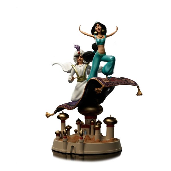 Aladdin and Jasmine Art Scale - Disney