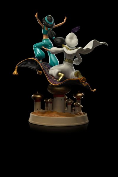Aladdin and Jasmine Art Scale - Disney
