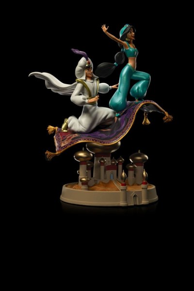 Aladdin and Jasmine Art Scale - Disney
