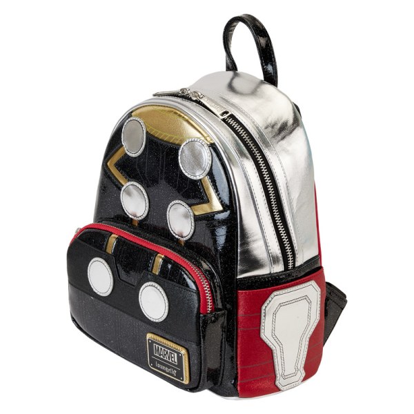 Marvel Metallic Thor MINI BACKPACK - MARVEL LOUNGEFLY