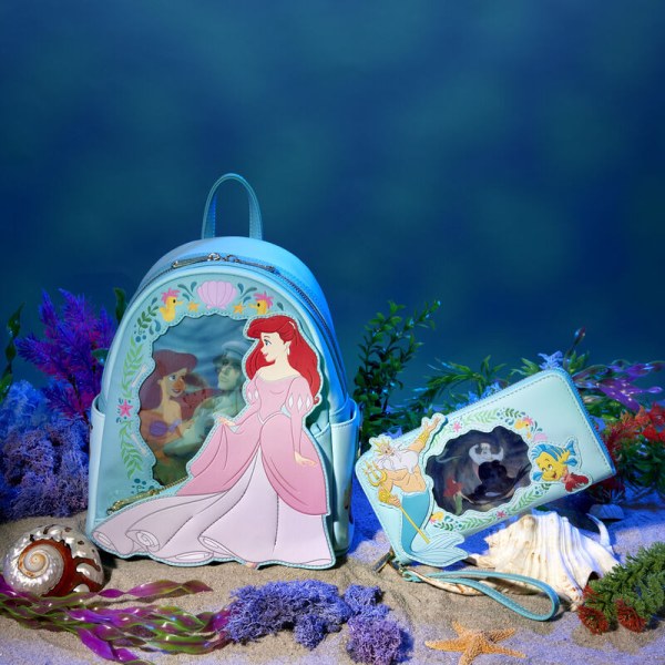 Lenticular WALLET The Little Mermaid - DISNEY LOUNGEFLY
