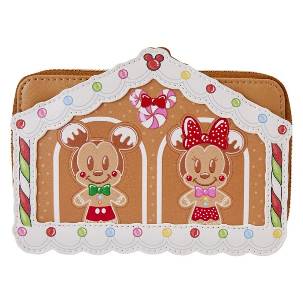 Mickey and Friends Gingerbread House WALLET - DISNEY LOUNGEFLY