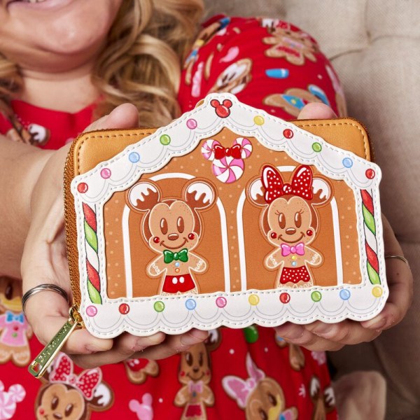 Mickey and Friends Gingerbread House WALLET - DISNEY LOUNGEFLY