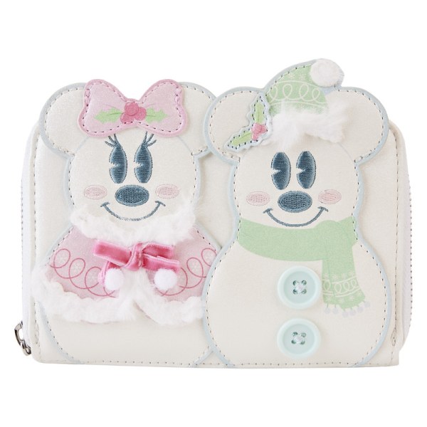 Mickey and Minnie Snowman WALLET - DISNEY LOUNGEFLY