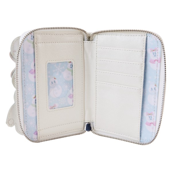 Mickey and Minnie Snowman WALLET - DISNEY LOUNGEFLY