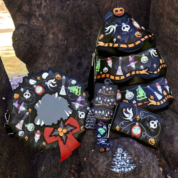 Wallet Nightmare Before Christmas Christmas Tree String Lights - DISNEY LOUNGEFLY