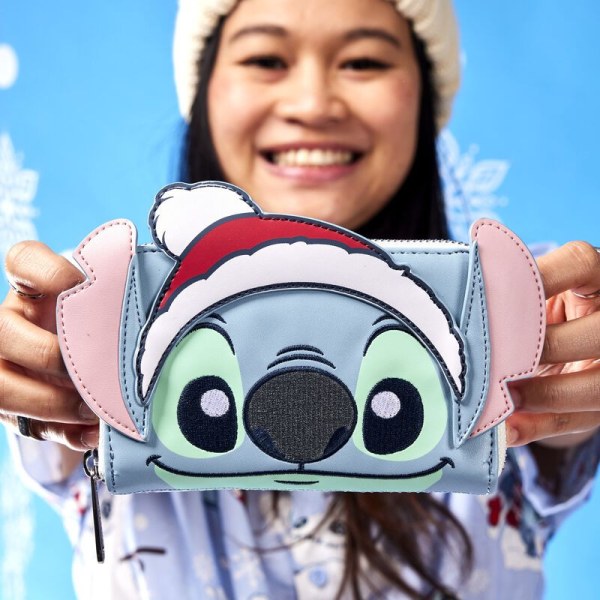 Stitch Holiday in the Snow WALLET - DISNEY LOUNGEFLY