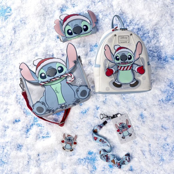 Stitch Holiday in the Snow WALLET - DISNEY LOUNGEFLY
