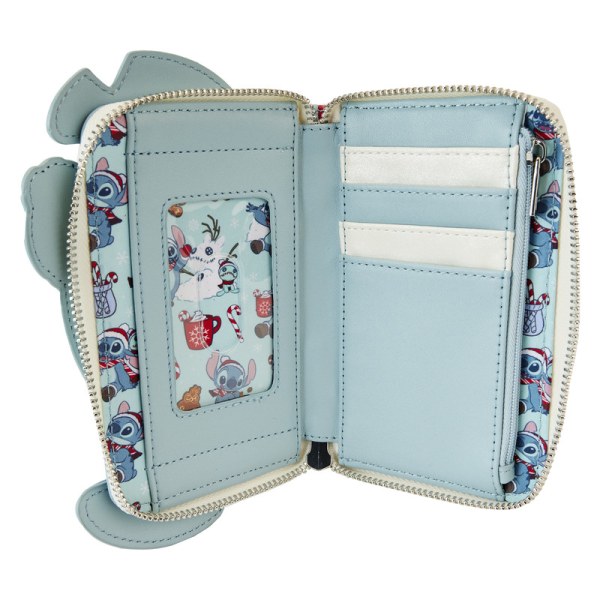 Stitch Holiday in the Snow WALLET - DISNEY LOUNGEFLY