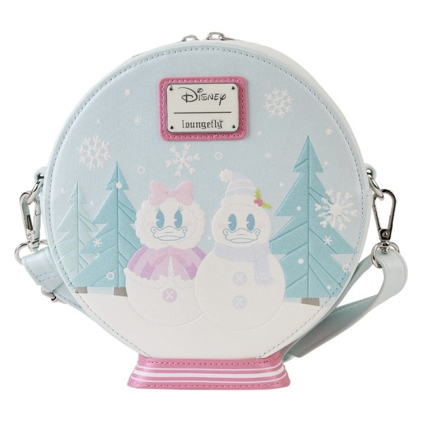 SHOULDER BAG Mickey & Minnie Snow Globe - DISNEY LOUNGEFLY