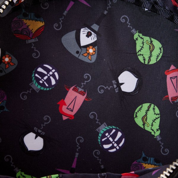SHOULDER BAG Nightmare Before Christmas Wreath String Lights - DISNEY LOUNGEFLY