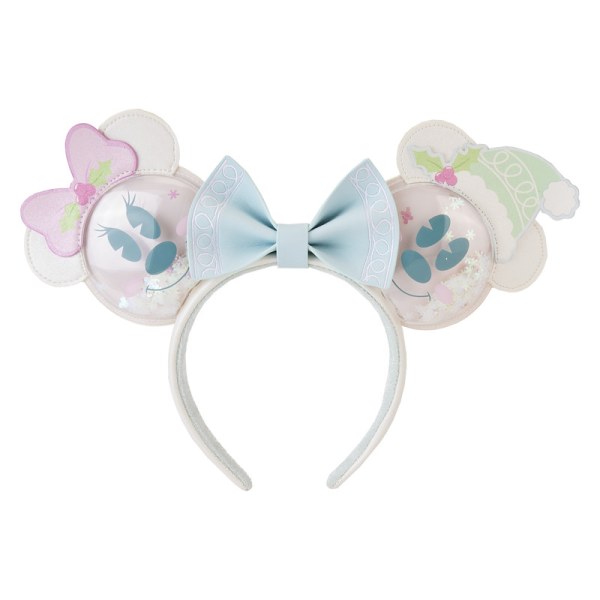 MICKEY AND MINNIE SNOWMAN HEADBAND - DISNEY LOUNGEFLY