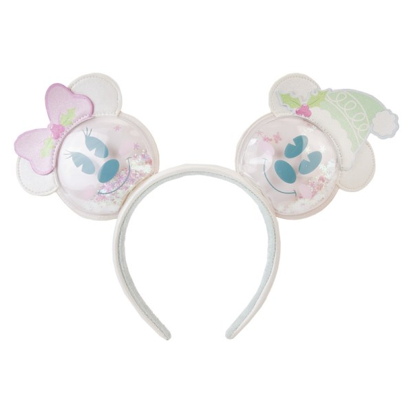 MICKEY AND MINNIE SNOWMAN HEADBAND - DISNEY LOUNGEFLY
