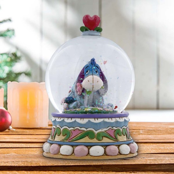 DISNEY TRADITIONS Eeyore SNOW GLOBE