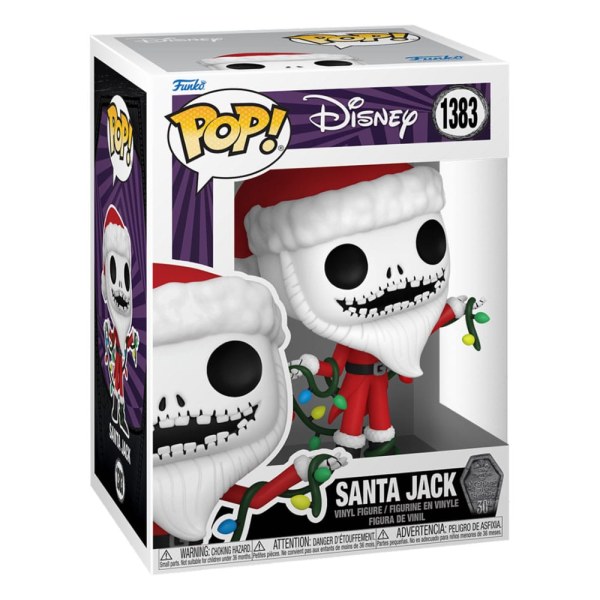 Funko Pop! 1383 - The Nightmare Before Christmas 30th - Jack Santa