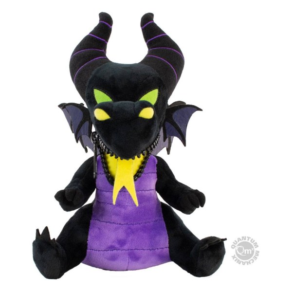 Maleficent plush toy with zipped mouth - Disney Sleeping Beauty