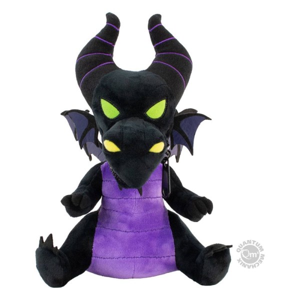 Maleficent plush toy with zipped mouth - Disney Sleeping Beauty