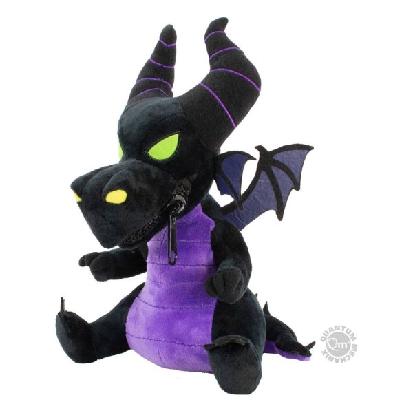 Maleficent plush toy with zipped mouth - Disney Sleeping Beauty