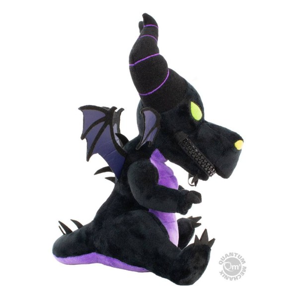 Maleficent plush toy with zipped mouth - Disney Sleeping Beauty