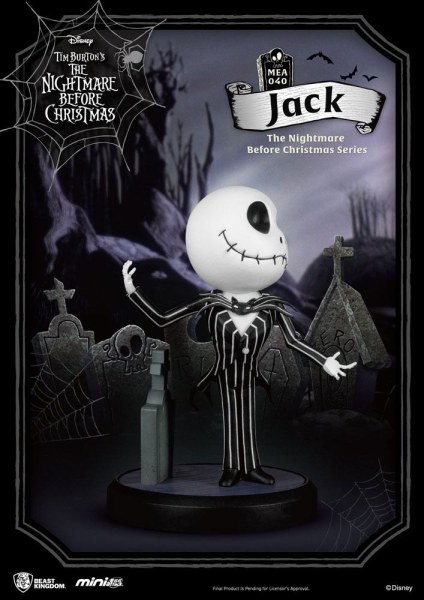 Pack of 6 Nightmare Before Christmas figurines - Disney Mini Egg Attack