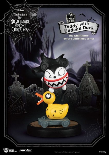 Pack of 6 Nightmare Before Christmas figurines - Disney Mini Egg Attack