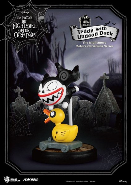 Pack of 6 Nightmare Before Christmas figurines - Disney Mini Egg Attack