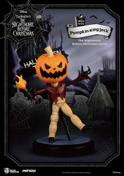 Pack of 6 Nightmare Before Christmas figurines - Disney Mini Egg Attack