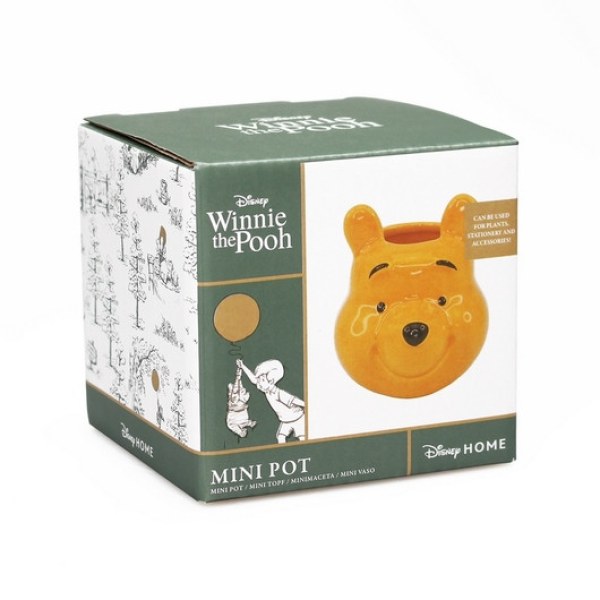 MINI-FLOWERPOT AND PENCIL POT 3D DISNEY WINNIE THE POOH WINNIE