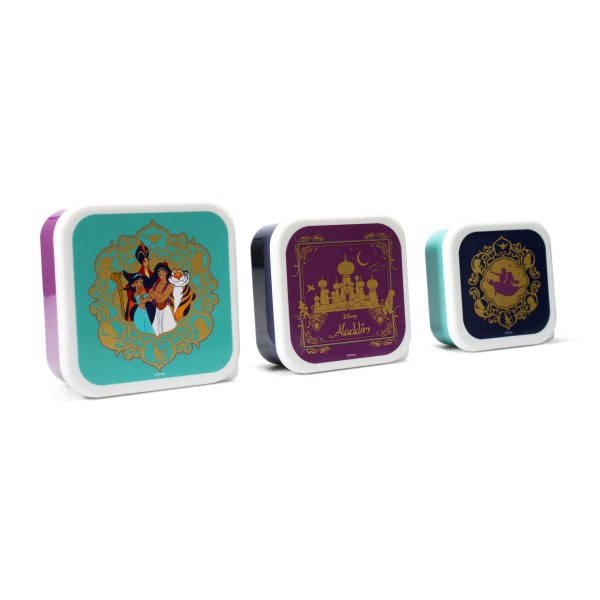 Set of 3 Aladdin snack boxes - Disney