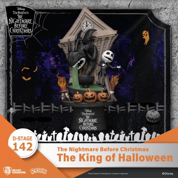 DIORAMA The King of Halloween Nightmare Before Christmas – DISNEY D-STAGE