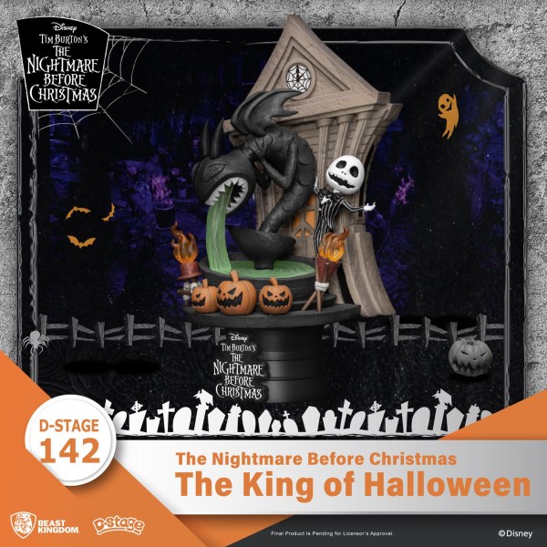 DIORAMA The King of Halloween Nightmare Before Christmas – DISNEY D-STAGE