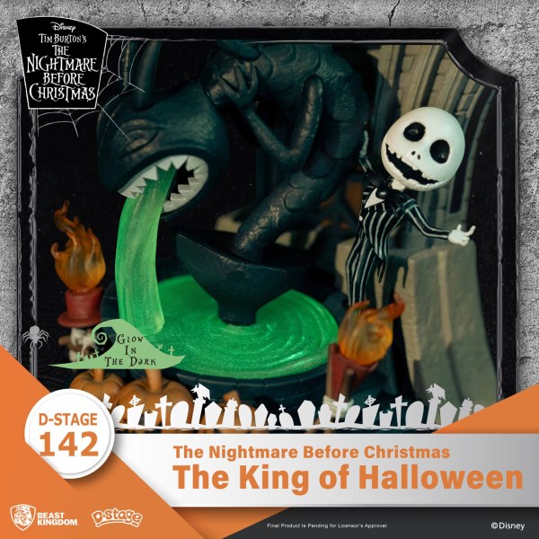 DIORAMA The King of Halloween Nightmare Before Christmas – DISNEY D-STAGE